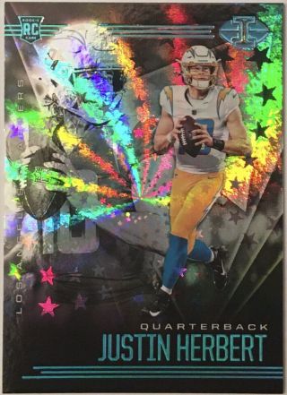 2020 Justin Herbert Illusions Starlight Rookie Rc Sp Ssp Rare Chargers Read