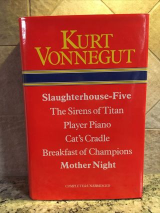 Kurt Vonnegut 1980 Six Books In One 6 In 1 Rare Very Good Slaughterhouse