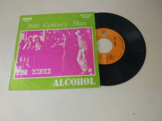 The Kinks 20th Century Man 7  1971 Unique Edition Portuguese Rare Exc