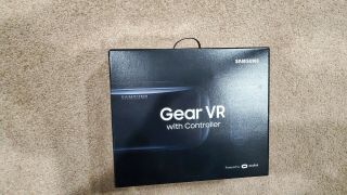 Samsung Gear Vr With Controller And Paperwork.  But Rarely