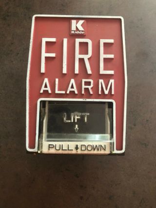 Vintage Rare Kidde B5 Fire Alarm Cast Pull Station