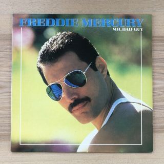 Freddie Mercury - Mr.  Bad Guy.  12” Vinyl Record,  Rare 1985