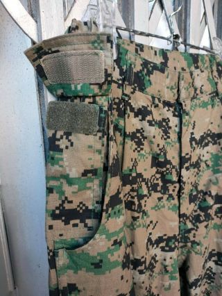 Rare ROK South Korea Navy Marine Special Force Pants Trouser Digital Camo 2