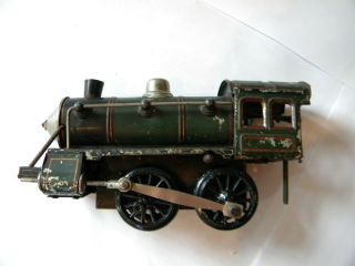 Bing Or Kbn Germany O Gauge Clockwork Locomotive Train Antique Vintage