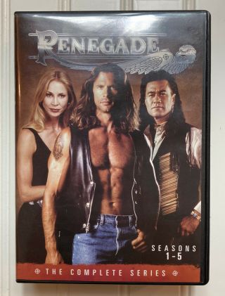 Renegade: Complete Series (dvd,  20 Disc Set) Rare Seasons 1 - 5