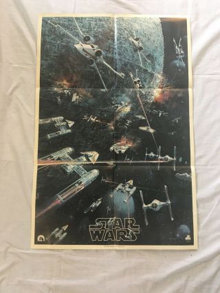 May The Force Be With You Star Wars Movie Vintage Poster Garage 1977 Unique Rare