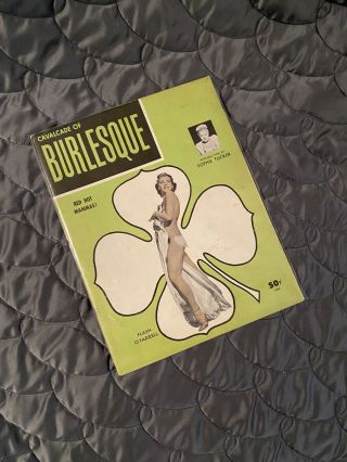 Burlesque; Extremely Rare 1954 Mag; Vol 2 3; Flash O’farrell; Trudy Wayne