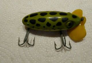 FISHING LURE VGT.  FRED ARBOGAST WWII JITTERBUG Plastic Lip 2