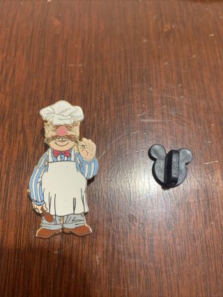The Swedish Chef From The Muppets Walt Disney Parks Enamel Pin 2004 Rare