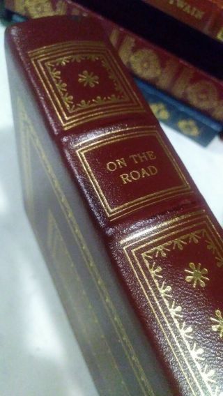 On The Road By Jack Kerouac - Easton Press Leather - Rare Collector 