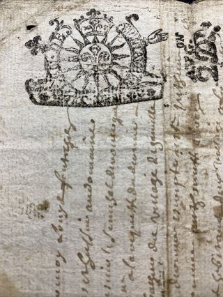 Antique Manuscript 1692