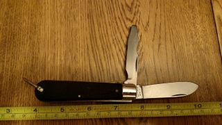 Vintage Colonial Prov.  Usa Tl - 29 Electricians/linesman Pocket Knife Saw Cut 30