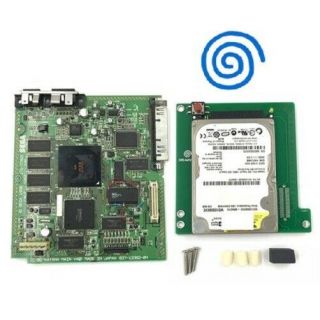 Dreamcast Va1 Motherboard Rare 120gb Hard Disk Drive Bundled Best Games