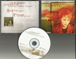 Shawn Colvin Sunny Come Home W/ Rare Radio Edit Promo Dj Cd Single 1996 Usa