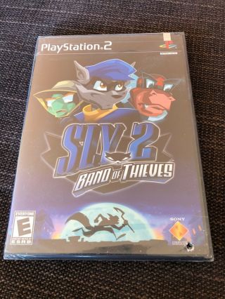 Sly 2: Band Of Thieves - Ps2,  Rare (barcode Punched)