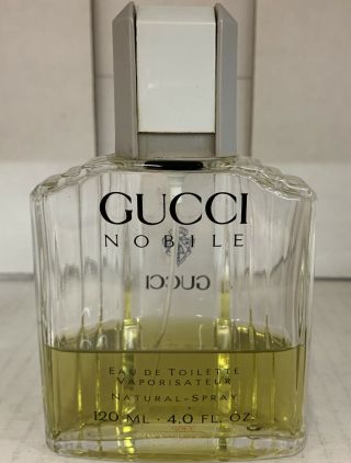 Rare Gucci Nobile Edt Eau De Toilette Spray 4.  0oz 120ml Bottle 50 Ml 1.  7 Oz