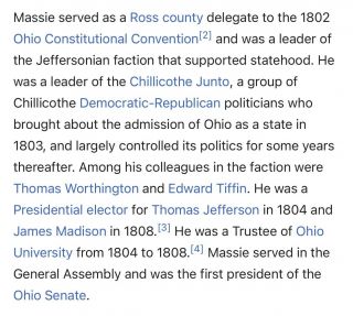 RARE Ohio Founding Father Gen.  Nathaniel Massie Signed 1811 Land Receipt 3