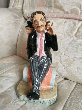 Rare Kevin Francis Figurine " The Marx Brothers " Early Piece 1995.  Duck Soup