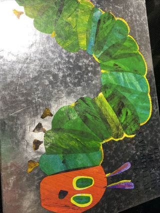 Signed Rare The Very Hungry Caterpillar By Eric Carle,  Autographed 25th Annive