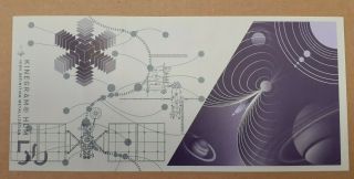 PAPER Test Note KINEGRAM Banknote PROBE Specimen KURZ 3D FOIL 50 SPACE 2017 RARE 2