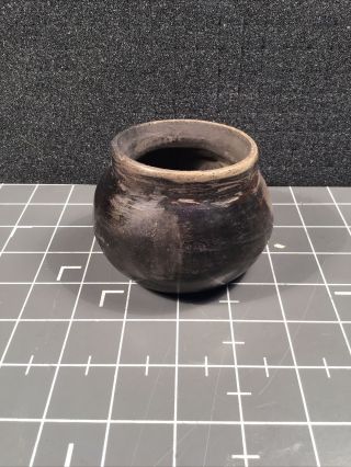 Black Pottery Antique/ancient Hand Made At Least 80 Years Old