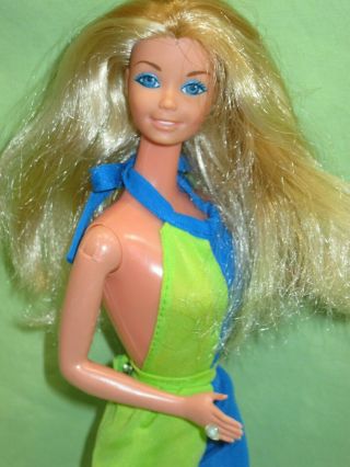 Vintage Barbie Rare 1978 Fashion Photo Superstar Era Tlc Doll In Jumpsuit,  Ring