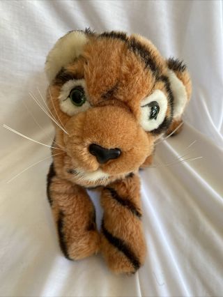 Rare Brutus The Bengal Tiger Cat Russ Berrie Stuffed Plush Vtg