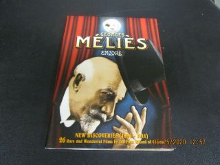 Georges Méliès Encore Discoveries Dvd 2010 Flicker Alley 26 Films Rare
