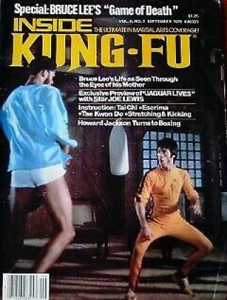 Rare 9/79 Inside Kung Fu Dan Inosanto Bruce Lee Jeet Kune Do Karate Martial Arts