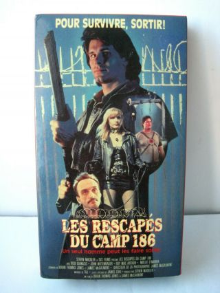 Escape From Safehaven (vhs,  1989) In French,  Very Rare,  Sci - Fi,  Apocalyptic