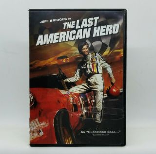 The Last American Hero (1973) Very Good Dvd Jeff Bridges Rare,  Oop,  Authentic