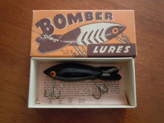 Vtg Bomber Lure 502 And Paper 49er