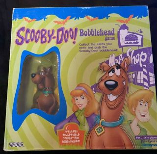 Scooby Doo Bobblehead Board Game Pressman 2002 Rare Vintage Ages 6 And Up