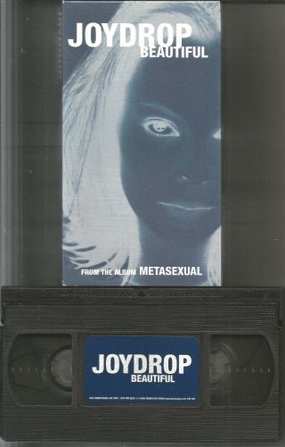 Joydrop Rare 1999 Usa Promo Vhs Video 4 Metasexual Cd Never Played