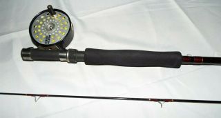 Vintage Martin Model 38067e 8 Ft.  Fly Rod And Martin 60 Reel Combo Read