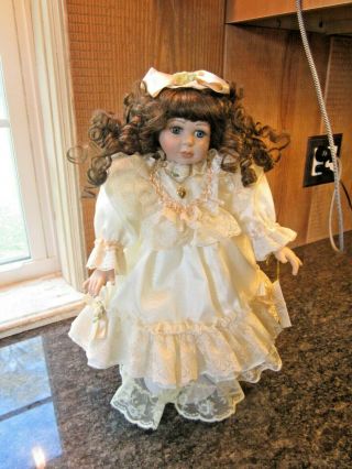 Vintage Marie Osmond Doll Lisa Dear To My Heart Porcelain Rare