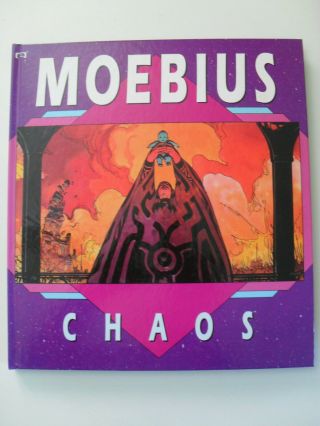 Moebius Chaos Rare Htf Epic Comics 1991 Hardcover Jean Giraud Oop