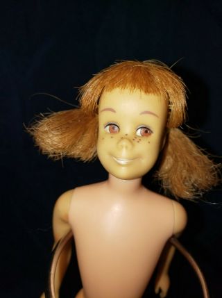 Vintage Titian Red Head Barbie Skooter Doll 1960’s Skipper Best Friend Fair Cond