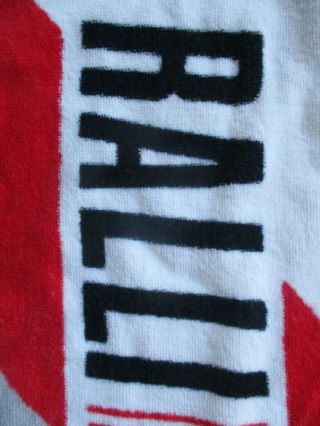 RALLIART RALLI ART Emblem Towel For MITSUBISHI Racing RARE - Very Good 3