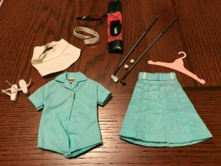 Vintage 1960s Ideal Tammy Doll Tee Time Outfit & Accessories 9118 - 1.