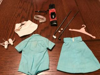 Vintage 1960s Ideal Tammy Doll Tee Time Outfit & Accessories 9118 - 1. 2
