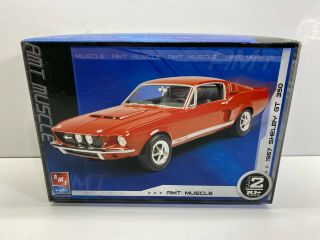 Amt 1:25 Scale 1967 Ford Mustang Shelby Gt 350 Boxed Model Kit
