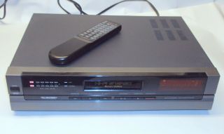 Rare Memorex Model 16 - 654 8mm Video Cassette Deck With Remote -