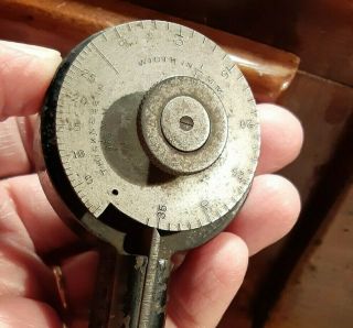 Antique Waltham Pocket Watch Mainspring Gauge,  Unusual Item,