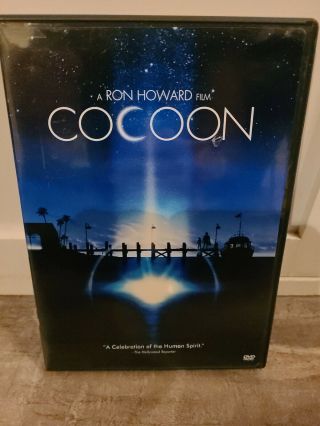 Cocoon Dvd (1985) Ron Howard/don Ameche/jessica Tandy Fantasy - Rare Oop
