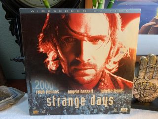 Strange Days (1995,  Laserdisc) Thx Wide Screen Ralph Fiennes Pristine Discs Rare