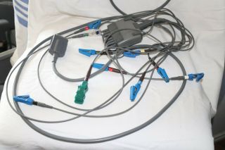 Burdick Inc Spacelabs Medical Eclipse 550 Ekg Leads / Cables Only / Rare