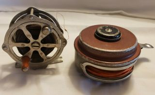 Shakespeare Ok Automatic No.  1821 Model Ed Fly Fishing Reel/ Made In Usa Reel