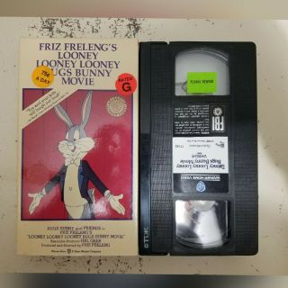 Looney Looney Looney Bugs Bunny Movie Vhs Vcr Video Tape Friz Freleng Rare