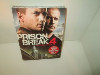 Prison Break - Season 4 Rare Dvd Box Set (6 Disc) Dominic Purcell Wentworth